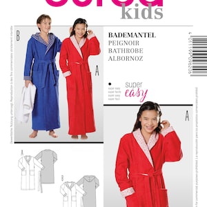 Burda Kids Pattern 9620 - Kids bath wear
