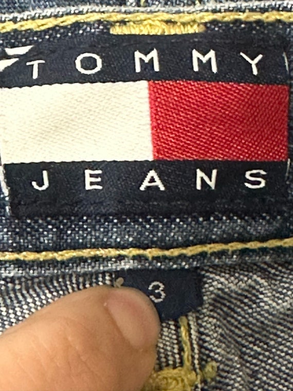 Tommy Hilfiger vintage denim 100% cotton cuffed s… - image 4