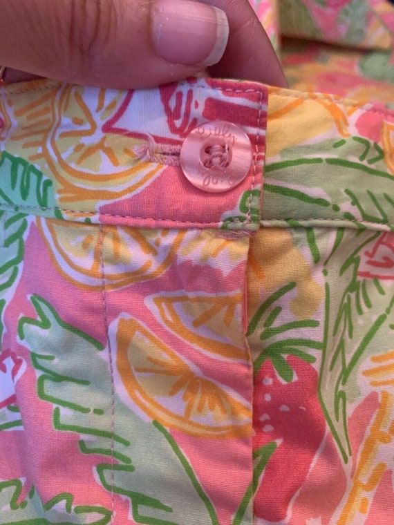 Lilly Pulitzer Summer Cocktail Print Vintage Pant… - image 4