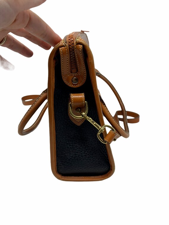 Dooney & Bourke AWL Satchel Briefcase Leather Cro… - image 10