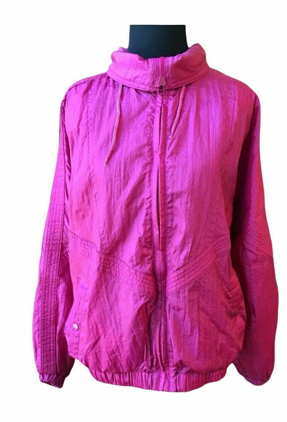 Pacific Trail Fuchsia Windbreaker Jacket Size Smal