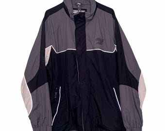 Coca Cola Olympics Men's Gray Black Jacket Size XL