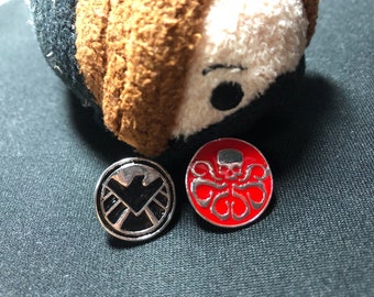 Hydra & Shield pin badge