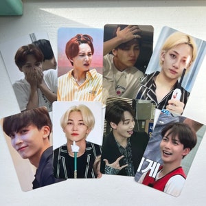 Dezessete cartões de fotos de memes Jeonghan