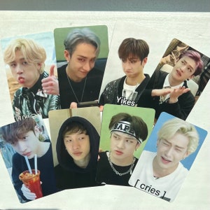 Stray Kids Bang Chan Meme Photocards