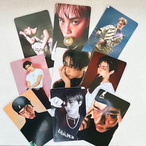 Cartões fotográficos da revista The Boyz Sunwoo, Eric e Haknyeon Unoffocial Dazed