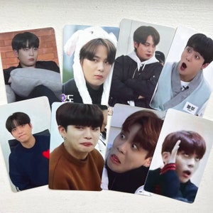 NOVO! Cartões fotográficos não oficiais de Meme de Ateez Jongho