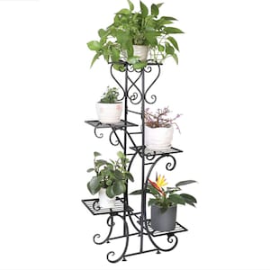 Extra Large Indoor Metal Plant Stand Shelf Iron Garden Flower Rack Anti Rust