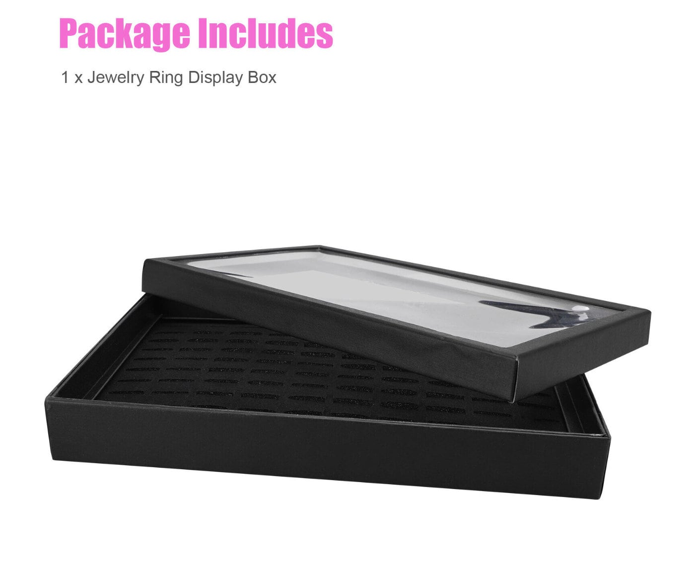 ✨NEW Premium Quality Jewelry Display Storage Case 100 Slots 100 Slots Jewelry Ring Display Organizer Case Earring  main image 3