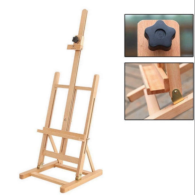 Wood Easel for Painting Large Painting Easel Canvas Painting Easel