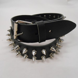 2-Row Spike Studded Belt.