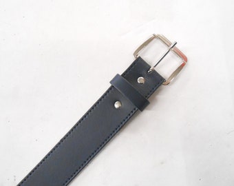 38mm Wide Leather Belt - Etsy
