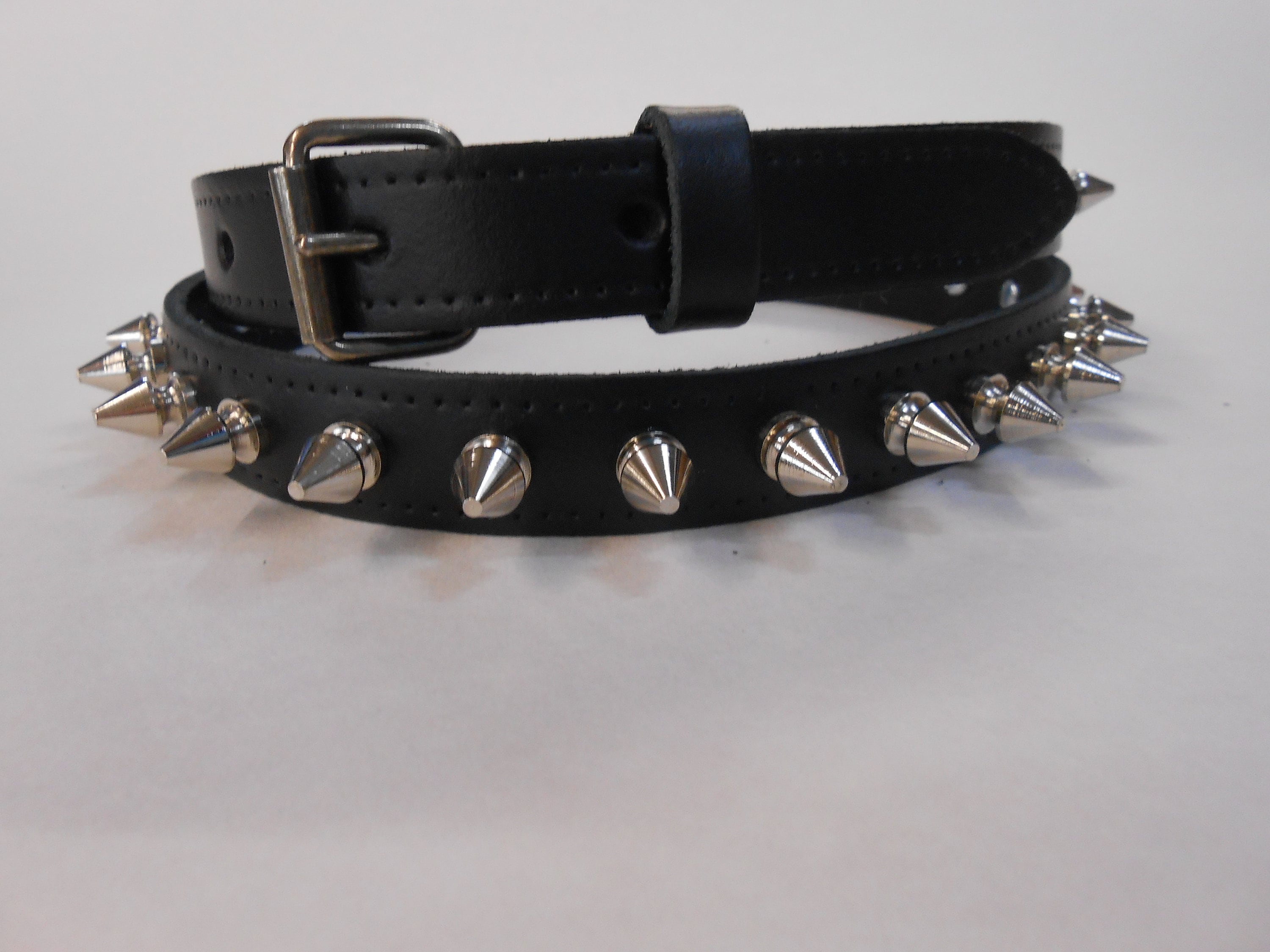1-row Spike Studded Belt, SB1. - Etsy 1-row Spike Studded Belt, SB1. - Etsy