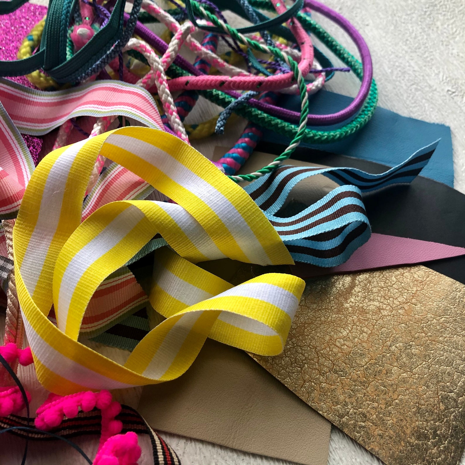 DIY Sewing Making Pack Ribbons Rope Sequins Felt Over 100 Etsy