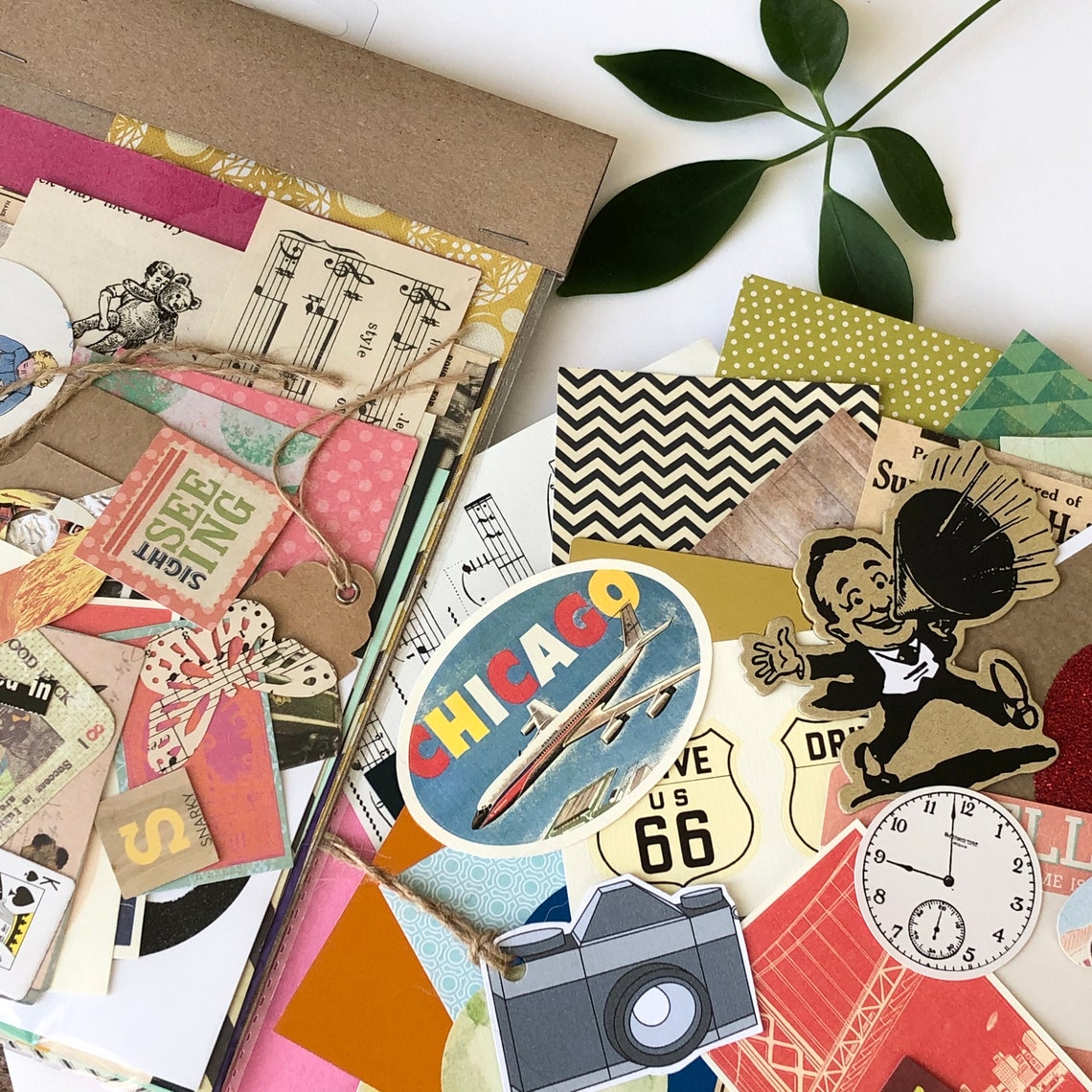 DIY Schrott Buch Pack Karte Lager Ephemera Papier | Etsy