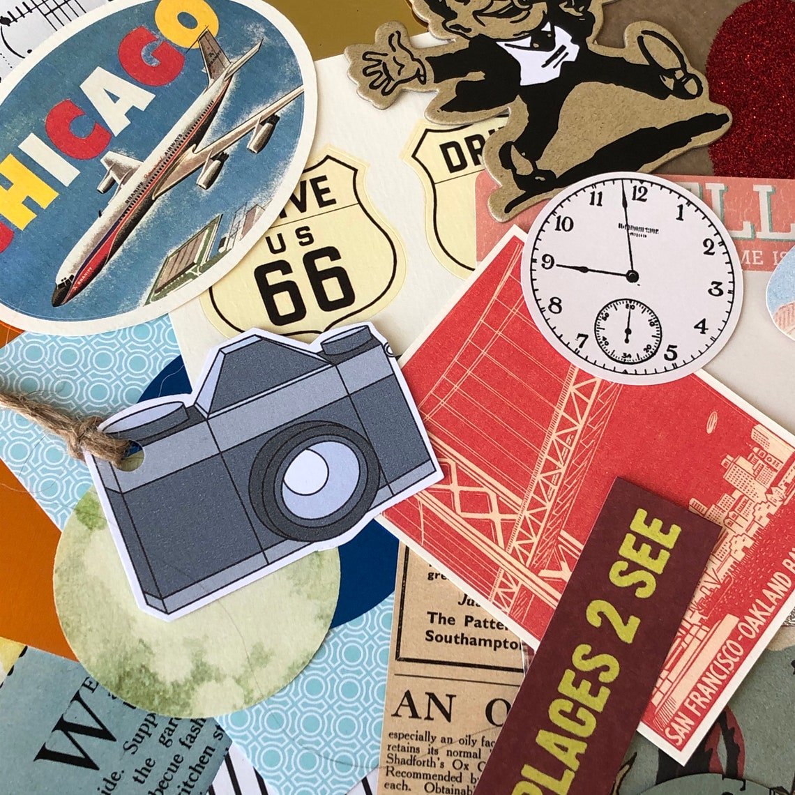 DIY Schrott Buch Pack Karte Lager Ephemera Papier | Etsy