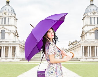 Classic Purple English Umbrella