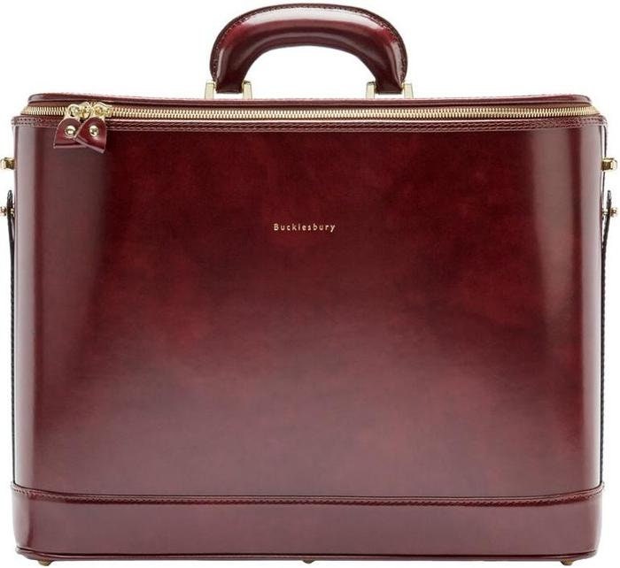 Burgundy briefcase Clearance
