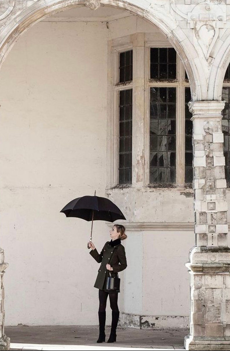 Classic English Black Umbrella image 10