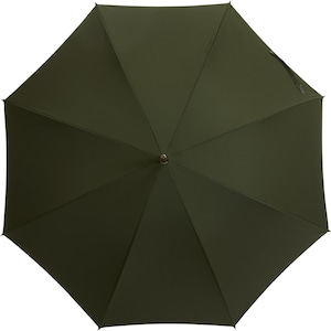 Handgefertigter klassischer englischer Regenschirm in Dunkelgrün Bild 5