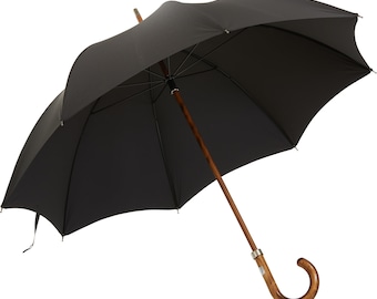 Classic English Black Umbrella