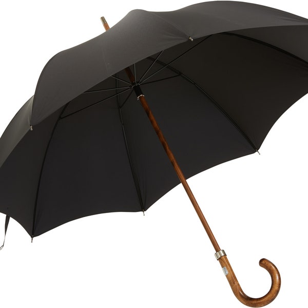 Classic English Black Umbrella