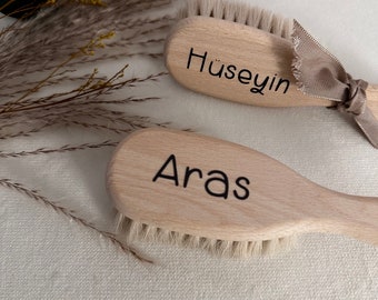 Babyhaarbürste personalisiert| Geburtsgeschenk| Newborn