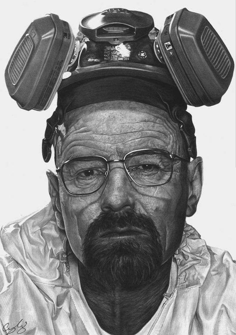 Breaking Bad Pencil Drawing