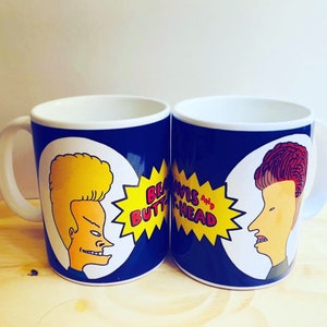 Beavis and Butthead mug, Beavis and Butt-head coffee mug