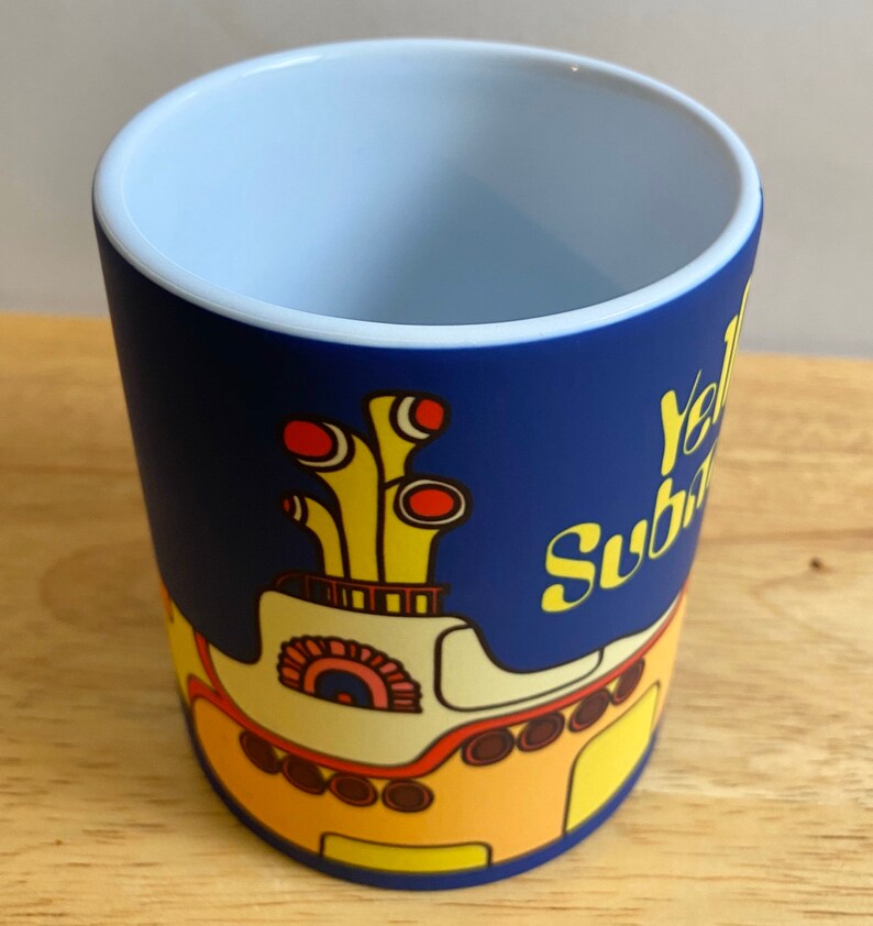 Yellow Submarine Mug, Beatles Yellow Submarine Mug, Blue Magic MUG, the