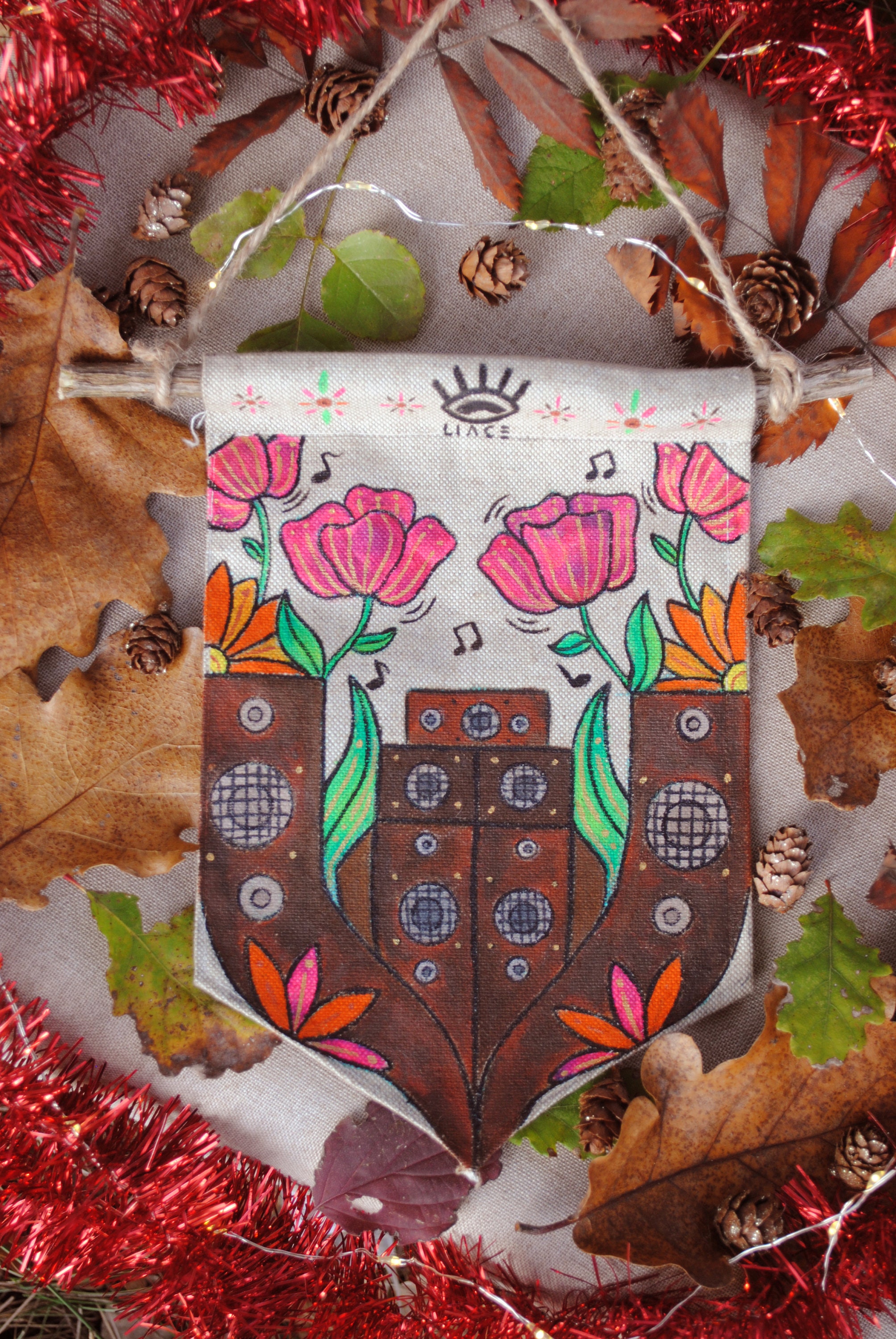 Déco Murale Sound Flower