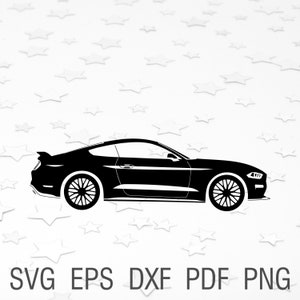 Ford Mustang svg cars decal sticker svg car logo ford mustang vector printable mustang cricut silhouette Ford cut file instant download