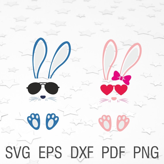 Download Easter Bunny Ears Svg Bunny Face Svg Girl Bunny Boy Clipart Etsy