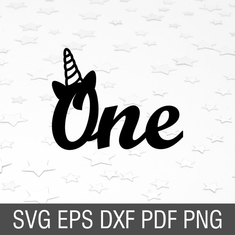 Download One unicorn svg First birthday svg Cake topper svg One ...