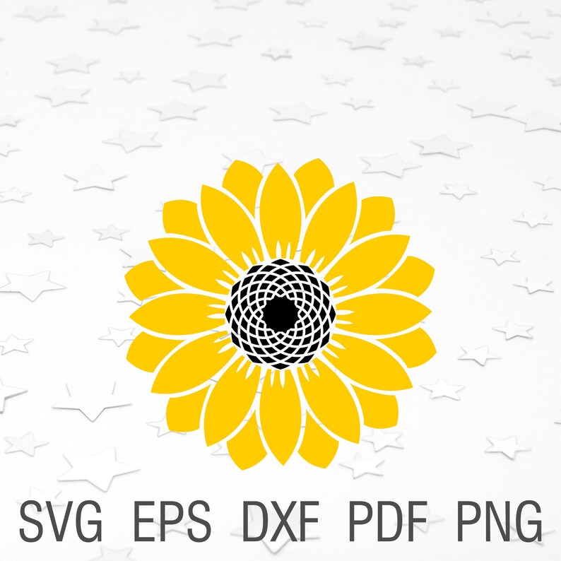 Free Free 210 Cricut Silhouette Sunflower Svg SVG PNG EPS DXF File