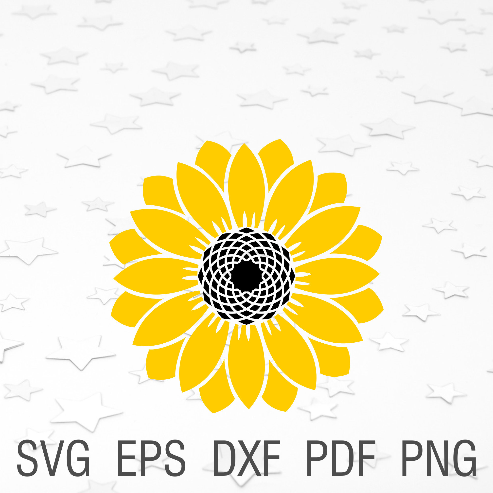 1750+ Sunflower Cut Out For Cricut SVG Design - 1750+ Sunflower Cut Out