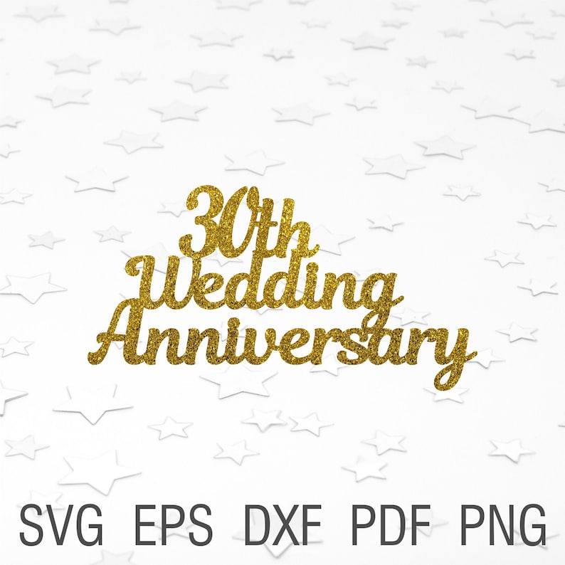 Free Free 105 30Th Wedding Anniversary Svg SVG PNG EPS DXF File