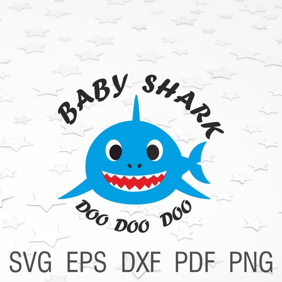 Download Baby Shark Boy Svg Baby Shark Clipart Family Shark Digital ...