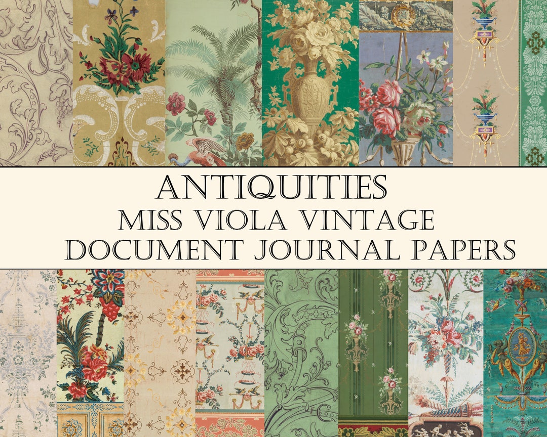 ANTIQUITIES Document Journal Papers, Antique Wallpaper, Ancient