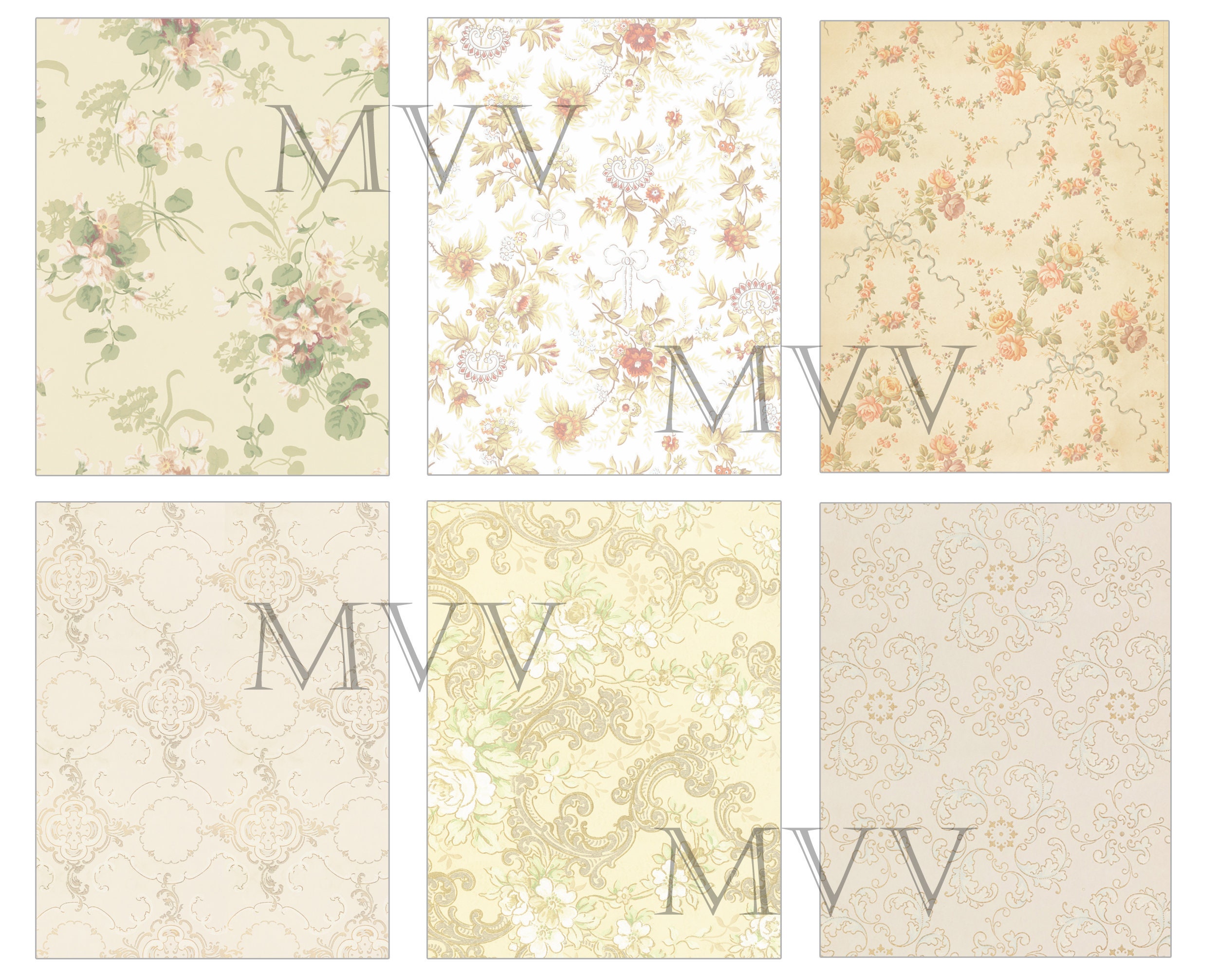 SIMPLICITY Background Wallpapers, Antique Wallpapers, Floral and ...