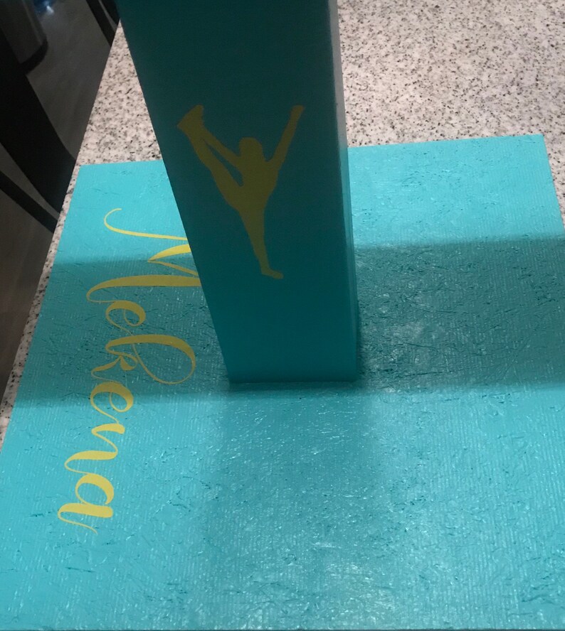 Custom cheer balance/flyer stand Etsy