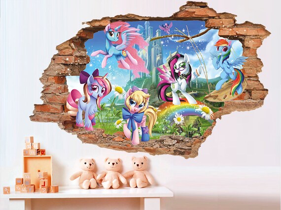 my little pony wall