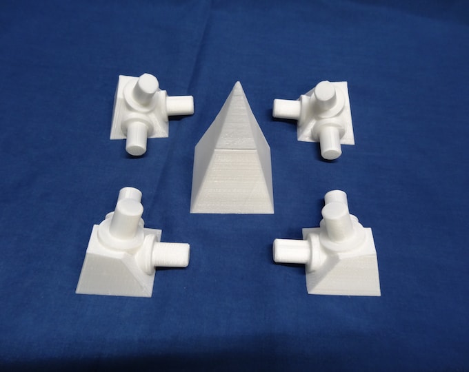 Giza Pyramid Connectors, Giza Pyramid Kit, Pyramids Meditation, Plastic ...