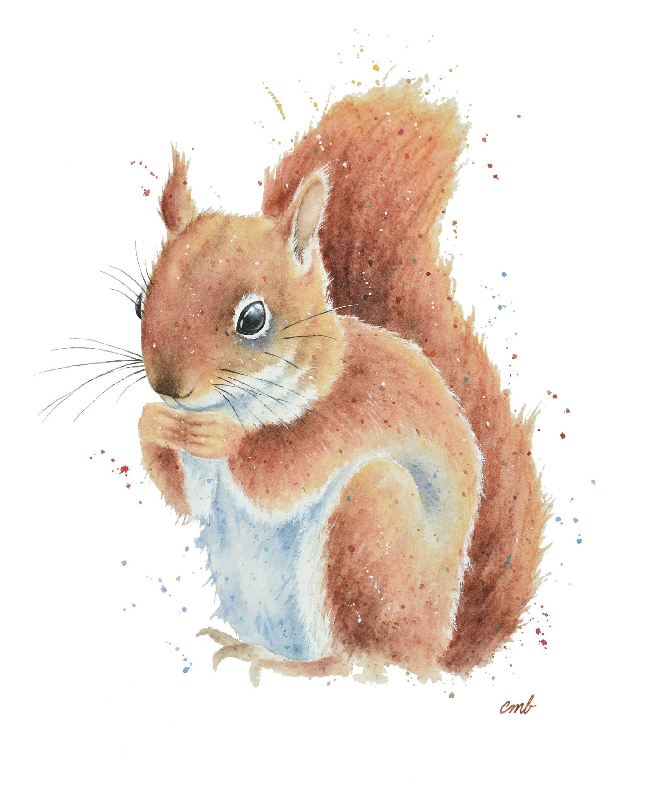 Squirrel Watercolor Print| Squirrel Painting, Young Squirrel, Wildlife Watercolor, Artwork, Animal Painting, Home Decor, Illustration, Gift Squirrel Watercolor Print| Squirrel Painting, Young Squirrel, Wildlife Watercolor, Artwork, Animal Painting, Home Decor, Illustration, Gift