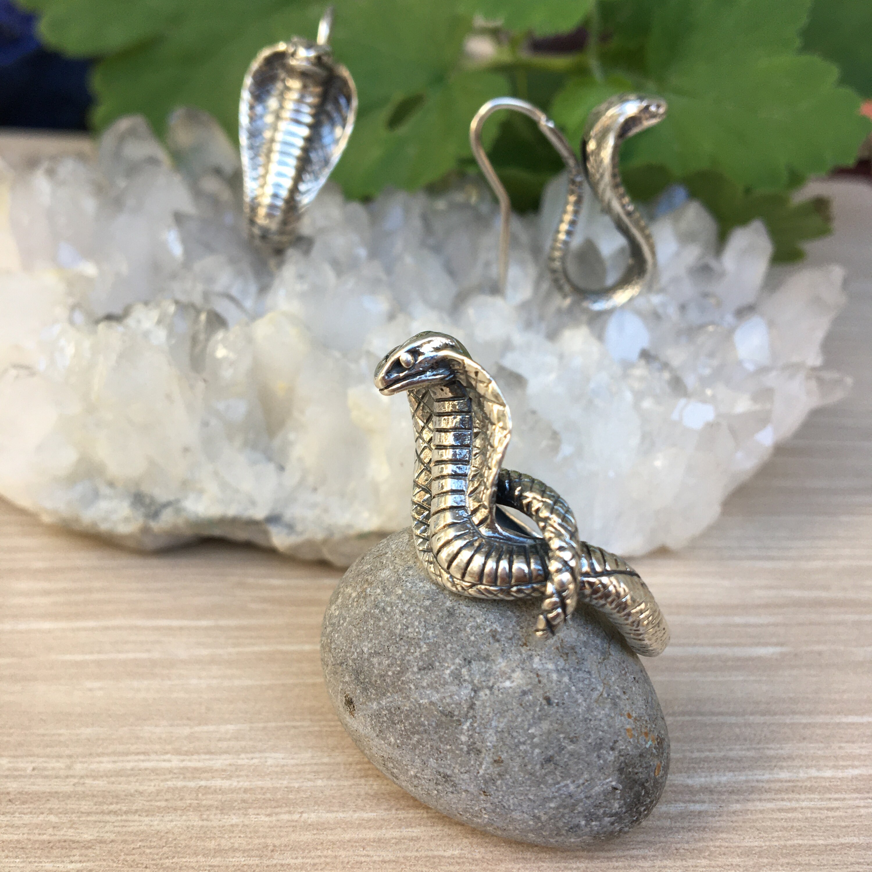 Silver snake ring for women cobra ring animal ring goth Etsy