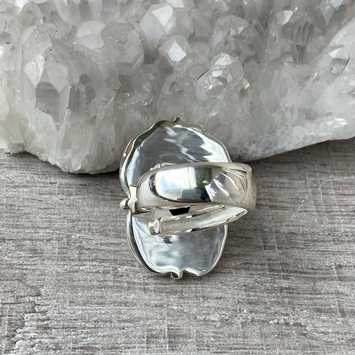 womens obsidian ring womens obsidian ring