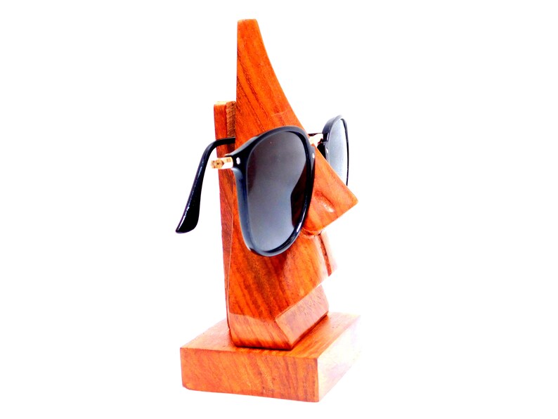 Wooden nose glasses holder hand made wooden crafted item. Etsy