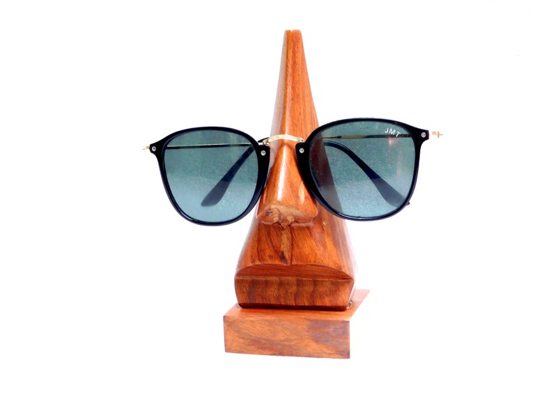 Wooden nose glasses holder hand made wooden crafted item. Etsy