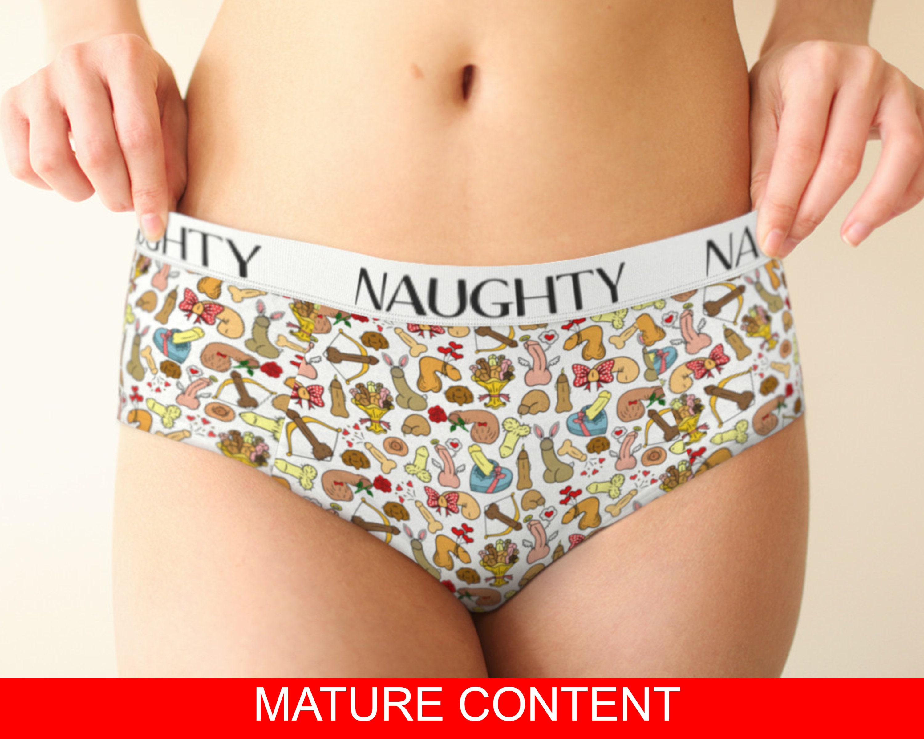 Buy Customized Girl Personalized Underwear for Her: Low-Rise