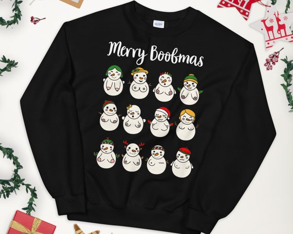 Ugly Christmas Sweater Women Dirty Christmas Sweater Naughty